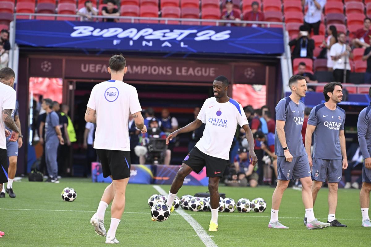 Dembélé en pleine préparation pour la finale du PSG malgré son injury