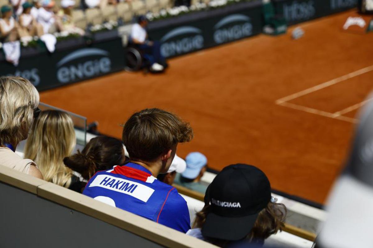 Le triomphe du Psg en Ligue des champions résonne jusque dans les allées de Roland-Garros