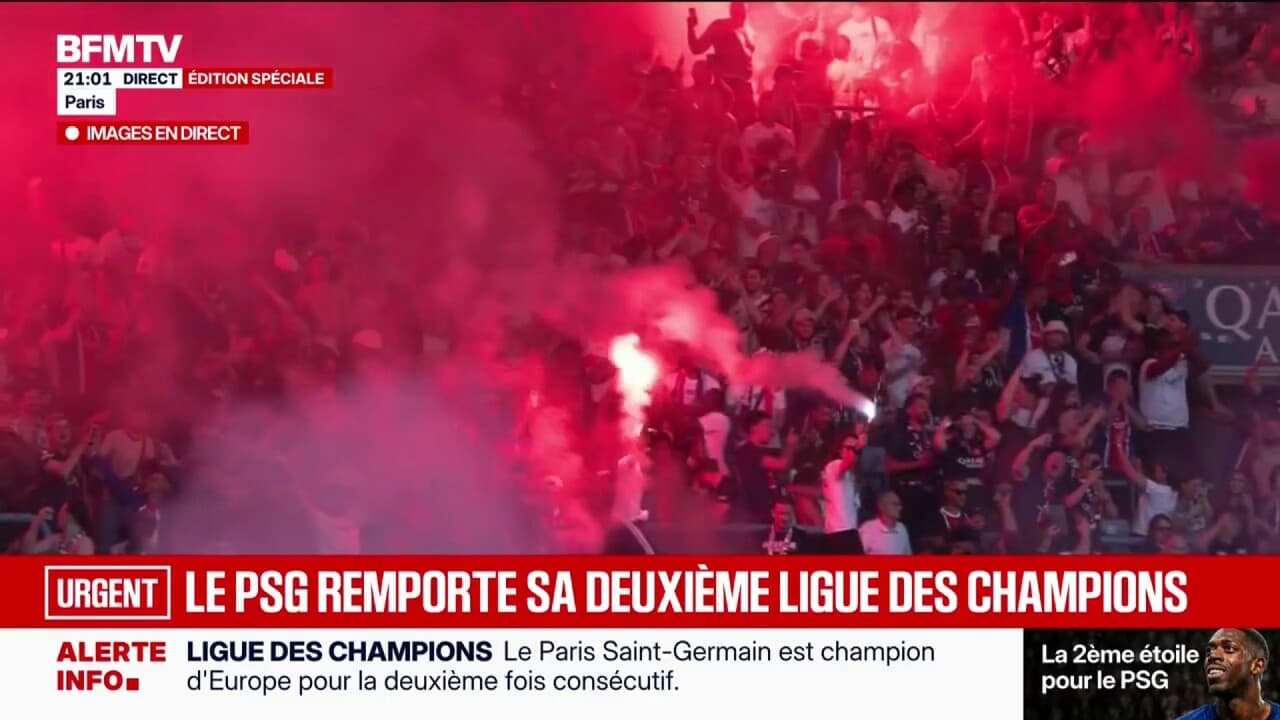 Le Paris Saint-Germain sacré en Ligue des champions : une liesse historique dans la capitale