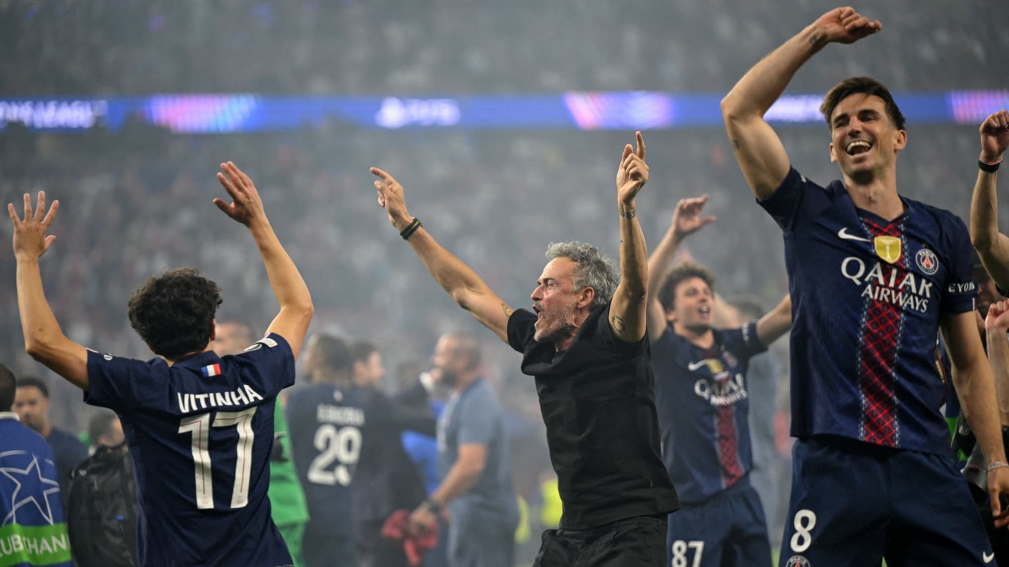 Psg réalise l&rsquo;exploit d&rsquo;un doublé en ligue des champions
