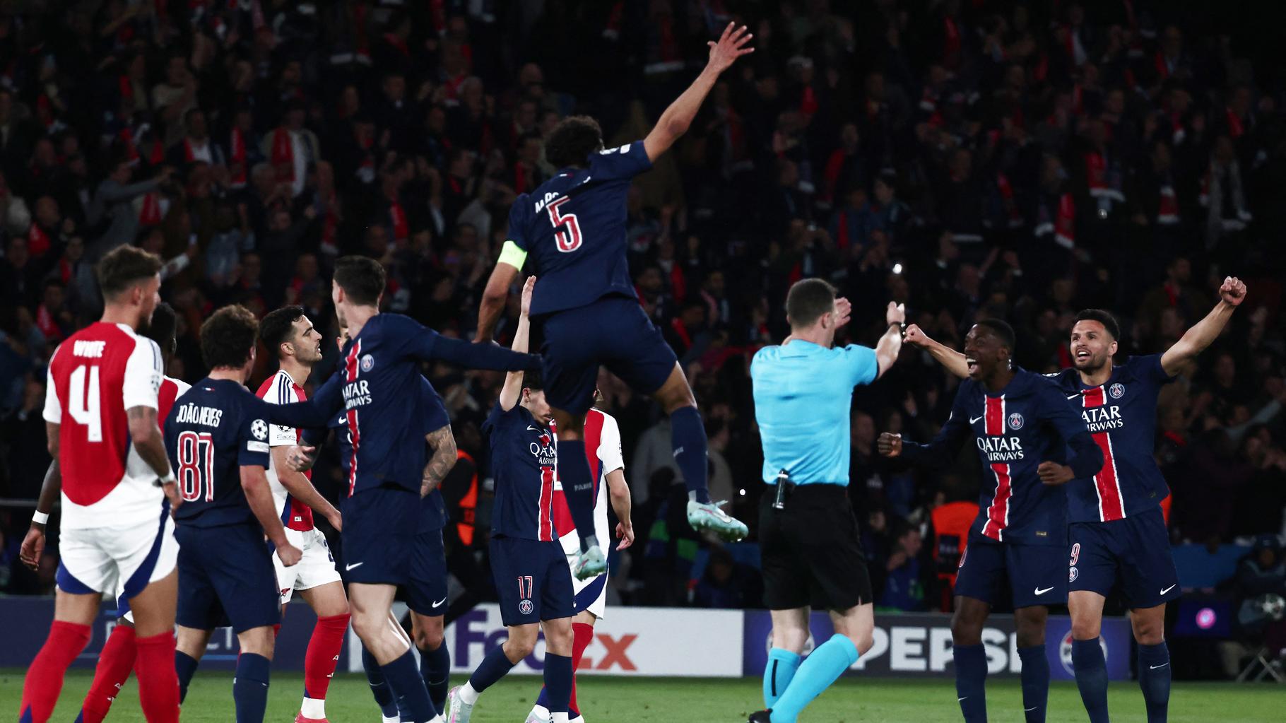 Finales de Ligue des champions : le duel entre Arsenal et le psg au sommet