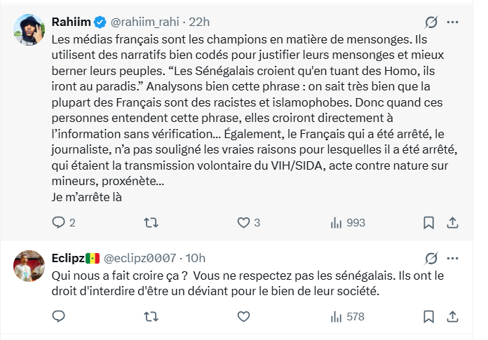 Manifestation pour les droits des personnes LGBTQ+ au Sénégal