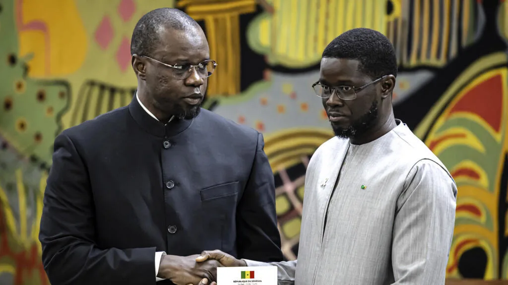 Le président Bassirou Diomaye Faye lors d’un discours