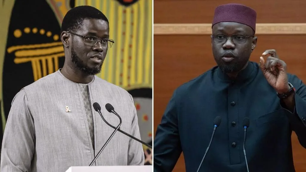 Portrait officiel du président sénégalais Bassirou Diomaye Faye