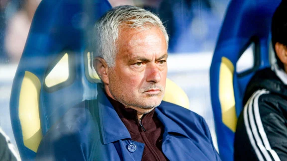 José Mourinho lors d'une conférence de presse