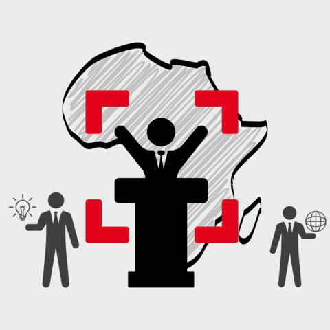 Image carrée du podcast Le grand invité Afrique