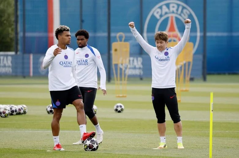 Le PSG, champion d'Europe en titre, se prépare pour la finale