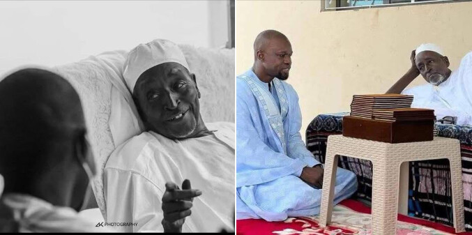 décès de Serigne Cheikh Saliou : hommage émouvant d’Ousmane Sonko