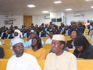 Albert Pahimi Padacké lors de la conférence-débat sur la décentralisation au Tchad