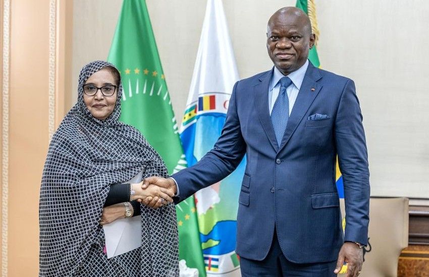 Rencontre diplomatique entre le président gabonais et l