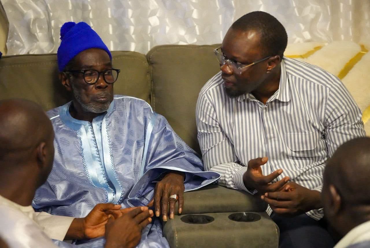 Condoléances d&rsquo;ousmane sonko après le décès de serigne abdou bakhi mbacké