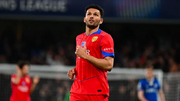 Gonçalo Ramos, joueur du PSG, en action