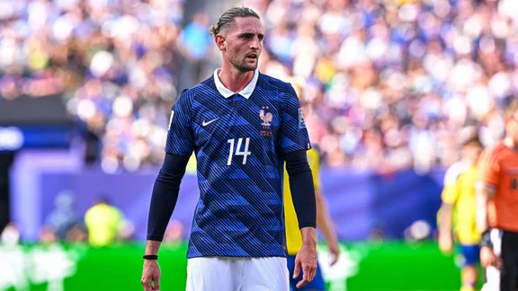 Adrien Rabiot en action sous les couleurs de l'Olympique de Marseille