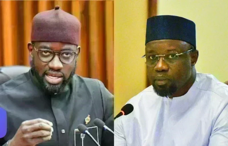 Abdoul Ahad Ndiaye dans une déclaration publique