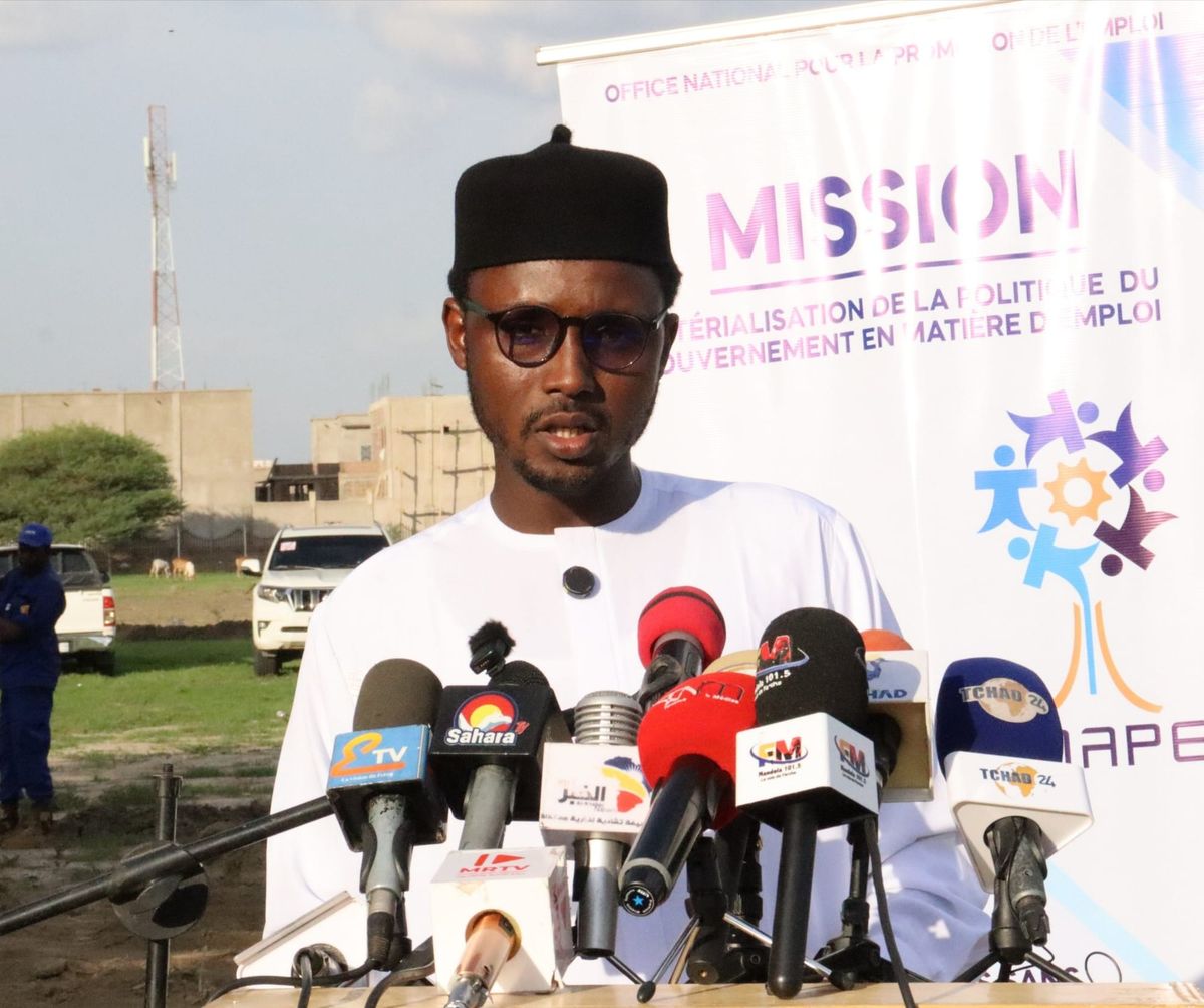 Cérémonie de lancement du programme d'insertion des jeunes dans les métiers verts au Tchad
