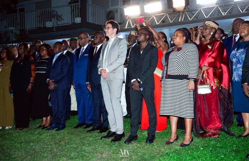 Célébration de la fête nationale française au Gabon