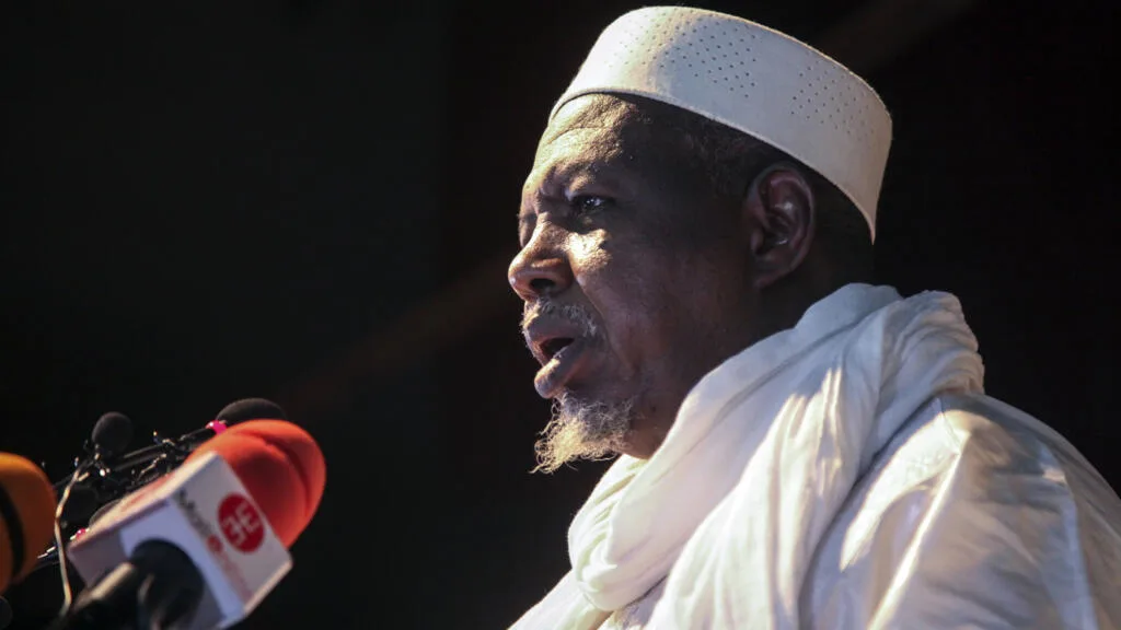 Portrait de Hamma Ag Mahmoud, ancien ministre malien, lors de son ralliement à une coalition politique