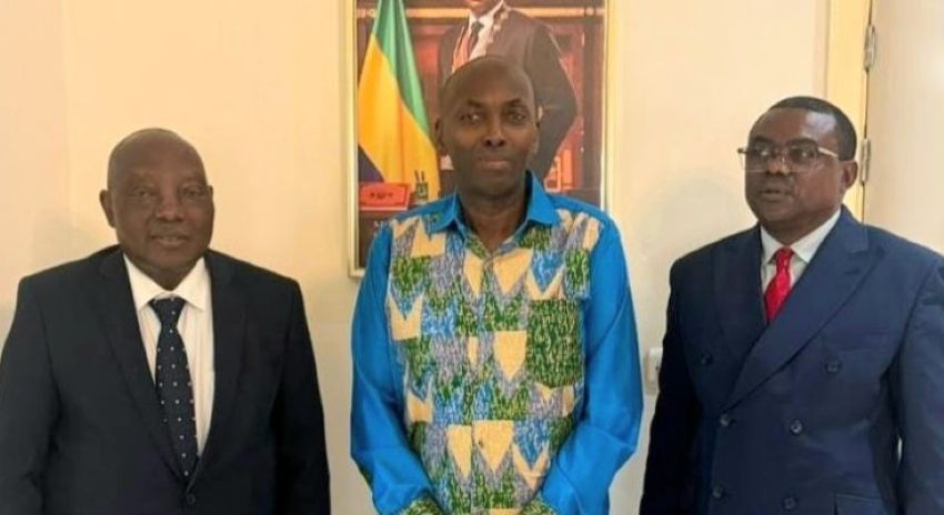 Réunion au Gabon avec les autorités et le GABAC