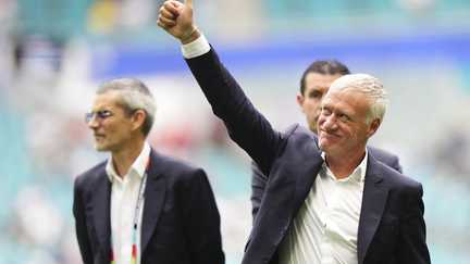 Didier Deschamps lors de la petite finale France-Angleterre, Coupe du monde 2026