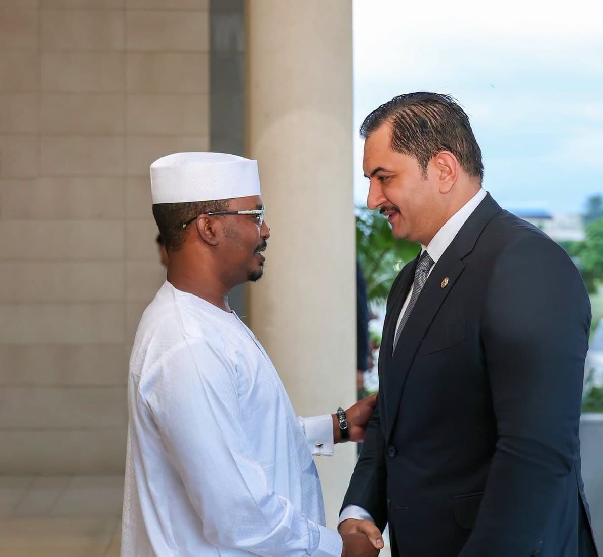 Rencontre officielle entre le général Saddam Haftar et le président Mahamat Idriss Déby Itno