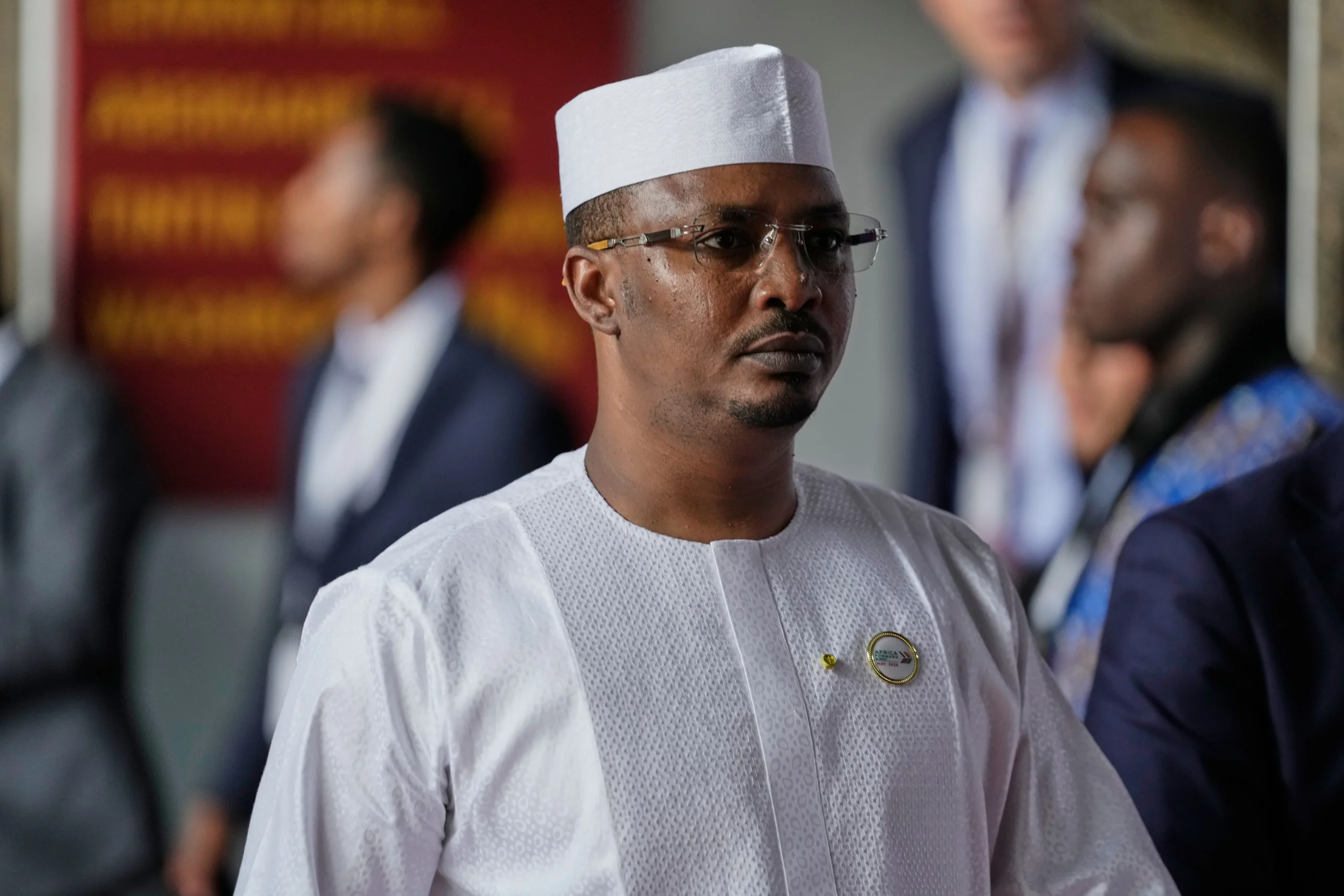 Mahamat Idriss Déby Itno, président du Tchad, lors du sommet Africa Forward en mai à Nairobi, Kenya