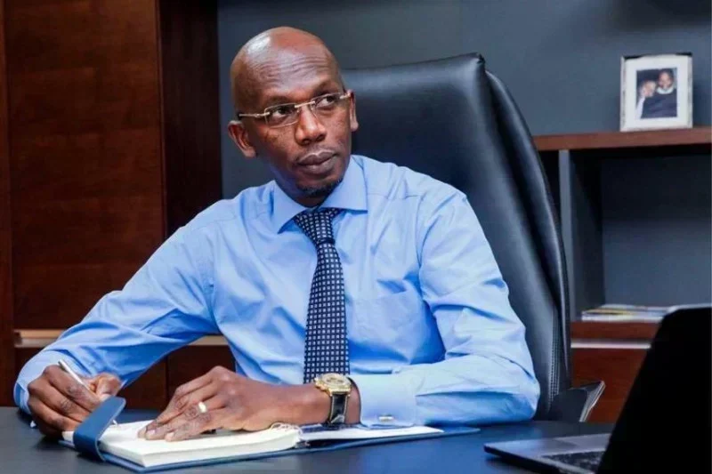 Portrait de Lansana Gagny Sakho lors d'une prise de parole