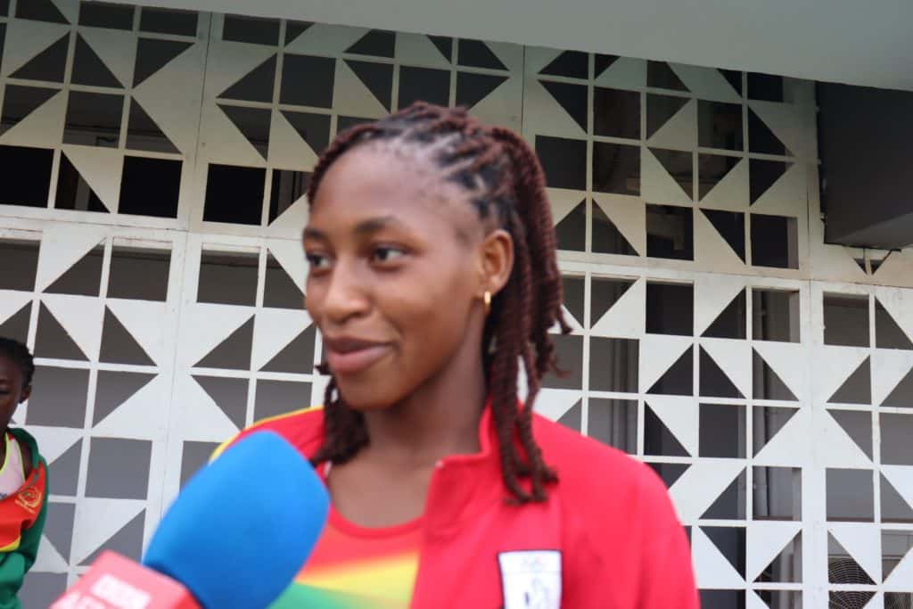 Zalissa Zongo, médaillée d'or en triple saut
