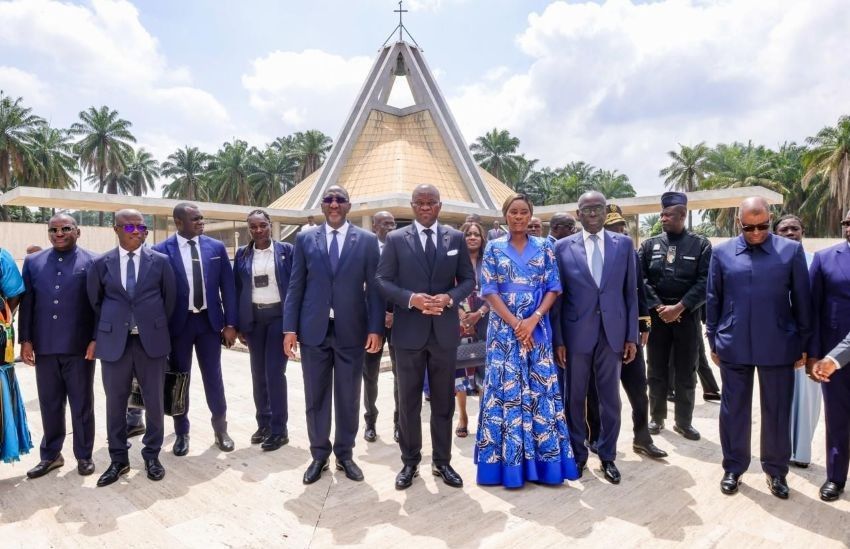 Le président Oligui Nguema à Yamoussoukro