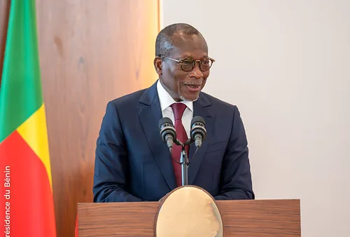 Patrice Talon, premier président du Sénat béninois