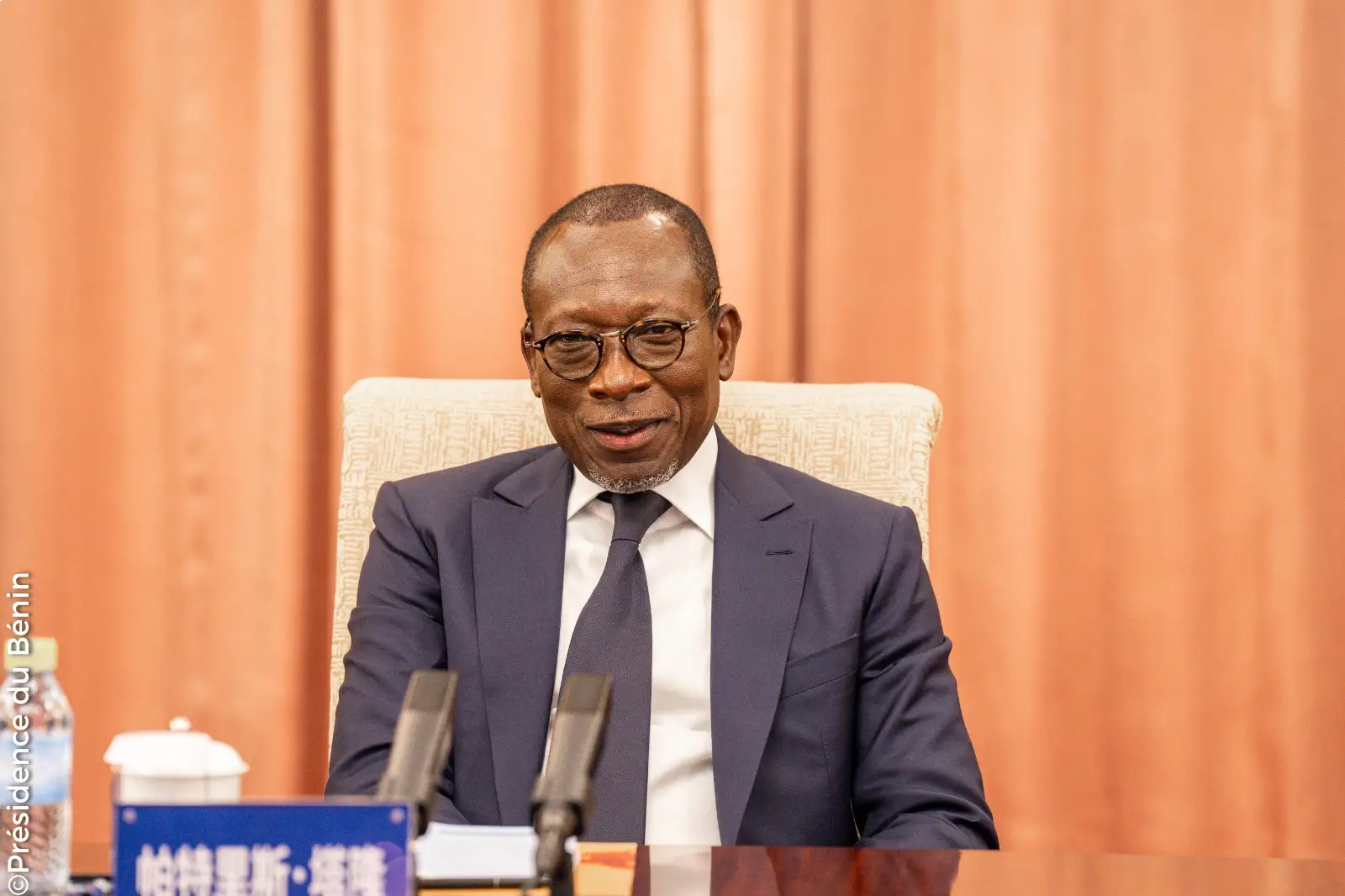 Le président Patrice Talon, nouvellement élu à la présidence du Sénat du Bénin