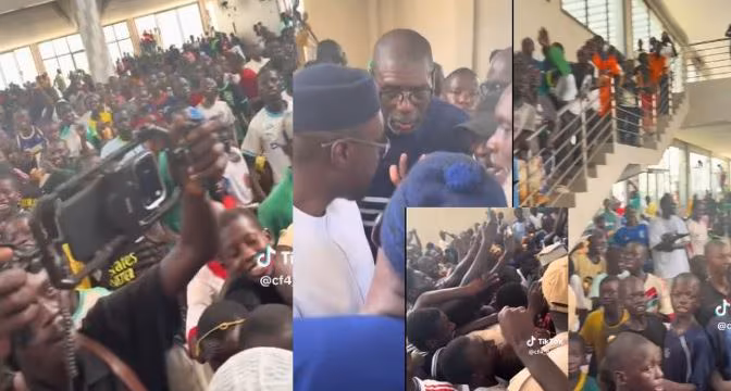 mobilisation populaire à Koki contre l'arrivée d'Ousmane Sonko