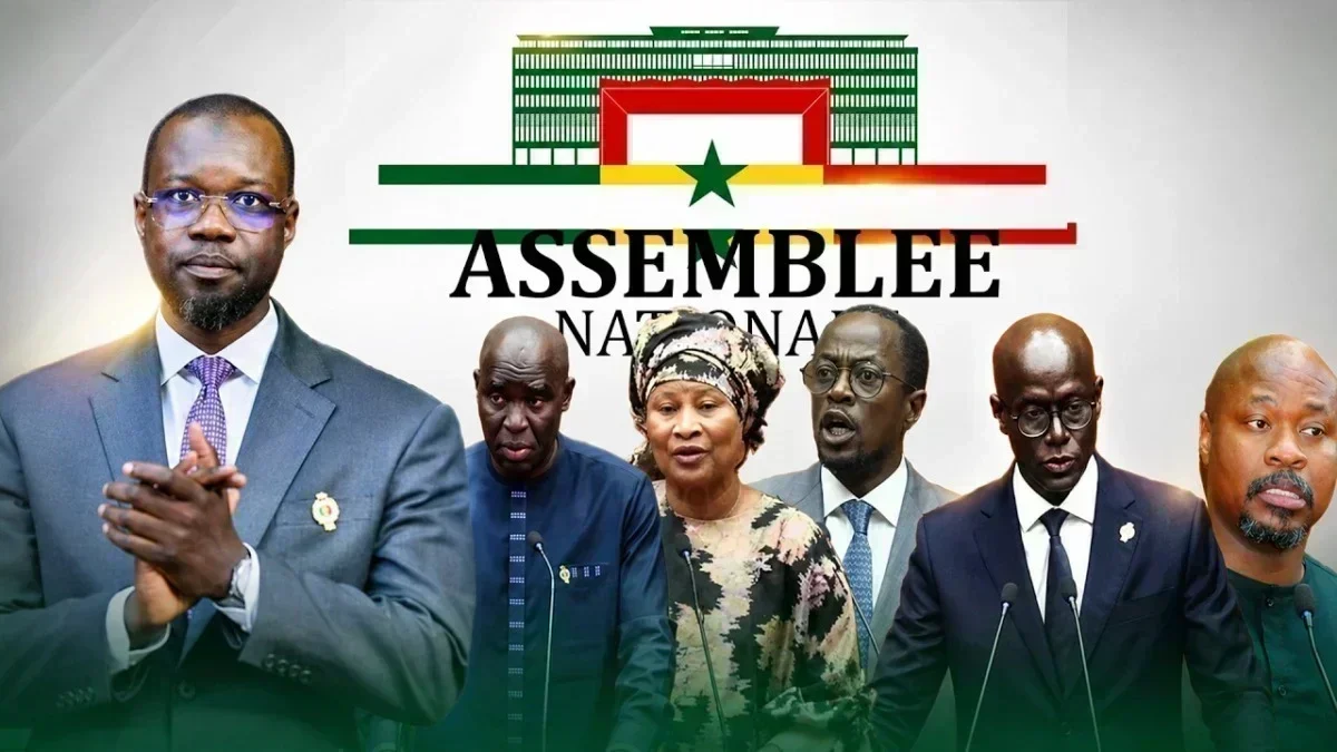 Ousmane Sonko lance des enquêtes majeures à l'Assemblée nationale Ousmane Sonko à l'Assemblée nationale du Sénégal lors d'une session extraordinaire