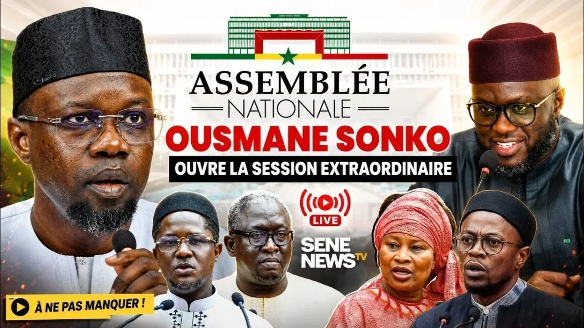 session parlementaire au Sénégal : le député Sonko lance des enquêtes en séance extraordinaire session parlementaire au Sénégal : le député Sonko lance des enquêtes en séance extraordinaire