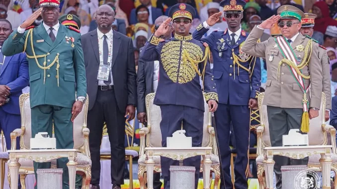 Défilé militaire lors des célébrations de l'indépendance du Tchad