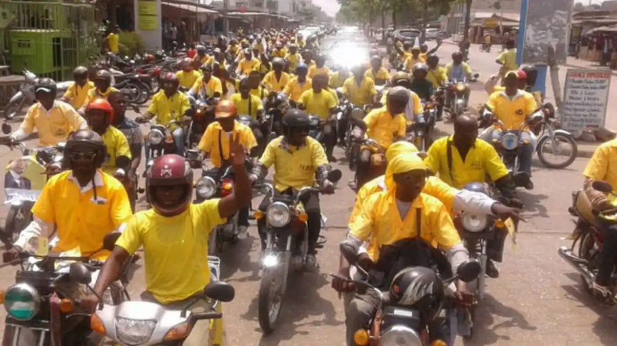 Zémidjan à Cotonou